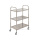 Dismounting Three Tiers Stainless Steel Food Trolley